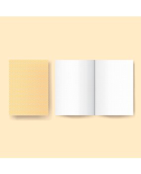 Masterpiece Design Little Project Notebook - A5 Dotted Pages - Yellow (MP202215) (OUTLET)