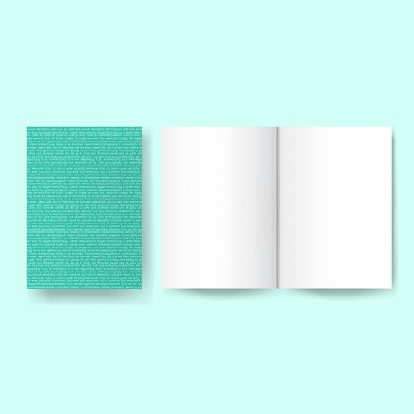 Masterpiece Design Little Project Notebook - A5 Blanco Pages - Green (MP202212) (OUTLET)