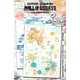 Aall and Create Rub-Ons A5 Teal Dreams (AALL-RO-002) (DISCONTINUED)