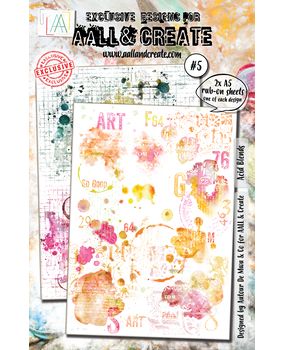 Aall and Create Rub-Ons A5 Acid Blends (AALL-RO-005)