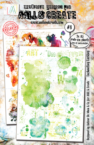 Aall and Create Rub-Ons A5 Enchanting Larking (AALL-RO-008) Aall and Create Rub-Ons A5 Enchanting Larking (AALL-RO-008)