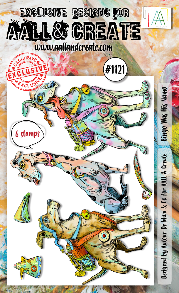 Aall and Create Stamp Set A6 Bingo Was His Namo (AALL-TP-1121) (DISCONTINUED)