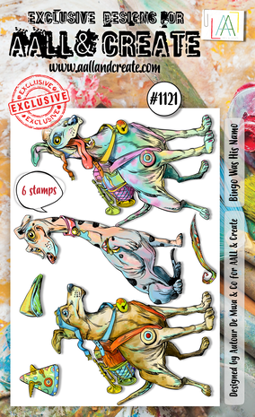 Aall and Create Stamp Set A6 Bingo Was His Namo (AALL-TP-1121) (DISCONTINUED)