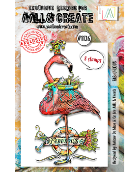 Aall and Create Stamp Set A7 FAB-U-LOUS (AALL-TP-1126) (DISCONTINUED)