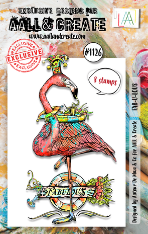 Aall and Create Stamp Set A7 FAB-U-LOUS (AALL-TP-1126) (DISCONTINUED)