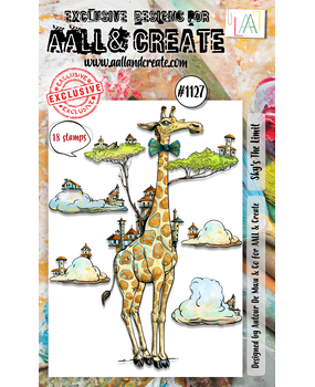 Aall and Create Stamp Set A6 Sky's The Limit (AALL-TP-1127) (DISCONTINUED)