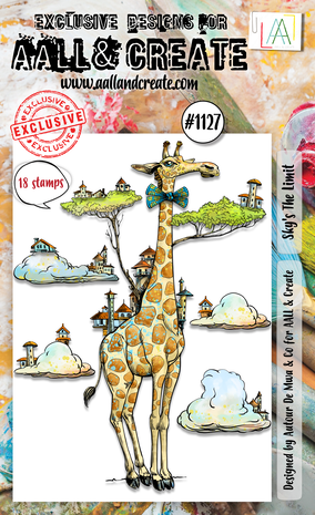 Aall and Create Stamp Set A6 Sky's The Limit (AALL-TP-1127) (DISCONTINUED)
