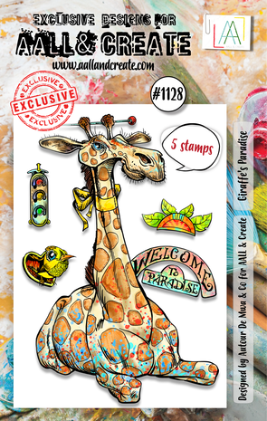 Aall and Create Stamp Set A7 Giraffe's Paradise (AALL-TP-1128) (DISCONTINUED) Aall and Create Stamp Set A7 Giraffe's Paradise (AALL-TP-1128) (DISCONTINUED)