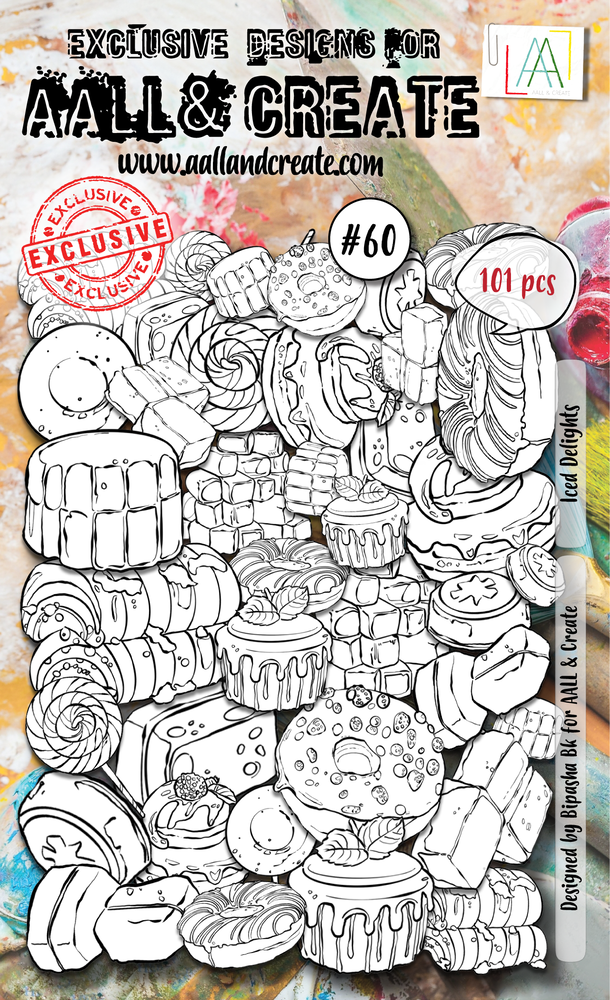 Aall and Create Ephemera Die-Cuts A6 Iced Delights (AALL-EP-060) (DISCONTINUED) Aall and Create Ephemera Die-Cuts A6 Iced Delights (AALL-EP-060) (DISCONTINUED)