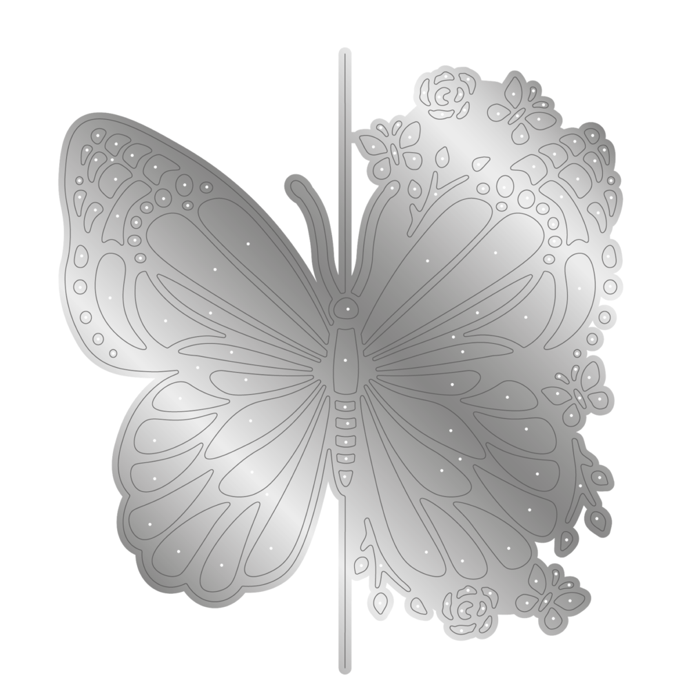 Gemini Half Create-a-Card Dies Charming Butterfly (GEM-MD-CAD-CHBU) (DISCONTINUED) Gemini Half Create-a-Card Dies Charming Butterfly (GEM-MD-CAD-CHBU) (DISCONTINUED)