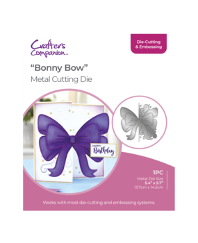 Gemini Half Create-a-Card Dies Bonny Bow (GEM-MD-CAD-BOBO) (DISCONTINUED)