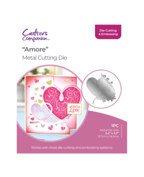 Gemini Half Create-a-Card Dies Amore (GEM-MD-CAD-AMOR) (DISCONTINUED)