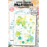 Aall and Create Rub-Ons A5 Greeny Meanies (AALL-RO-003) (DISCONTINUED)