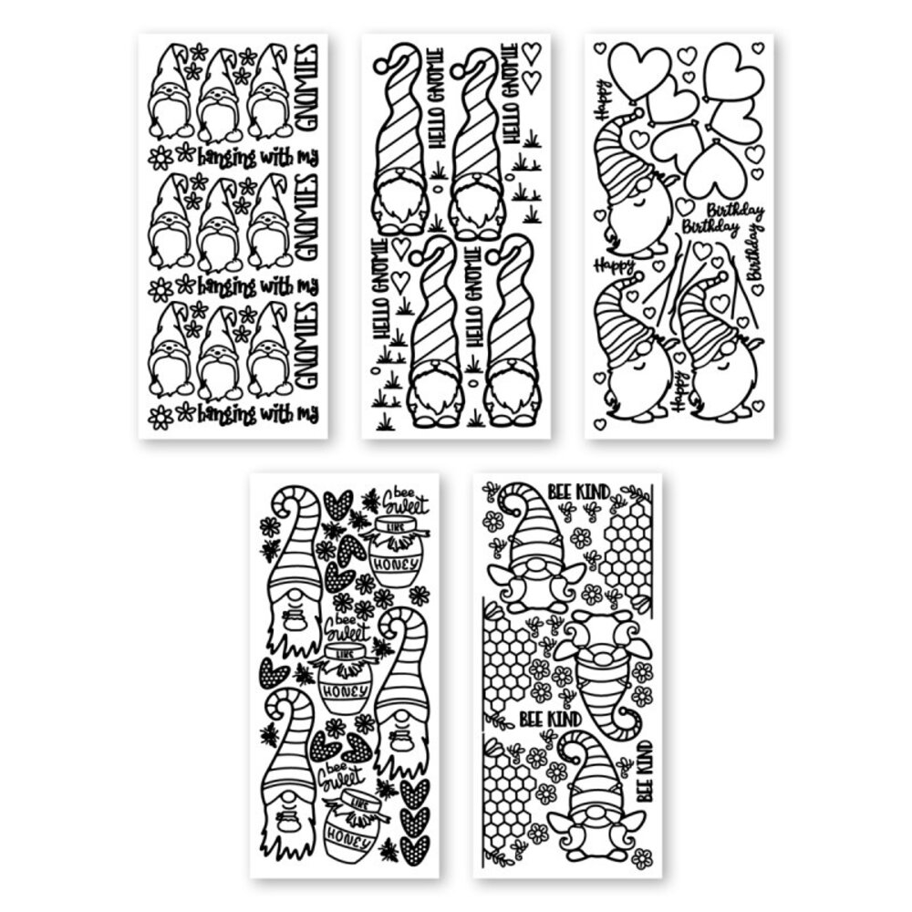 JEJE Produkt Krazy Kreations Stickers Gnomes (5pcs) (6.2318) (DISCONTINUED) JEJE Produkt Krazy Kreations Stickers Gnomes (5pcs) (6.2318) (DISCONTINUED)