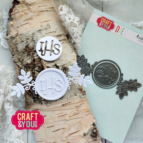 Craft & You Design IHS and Vine Branches Dies (CYD-CW276) (DISCONTINUED)