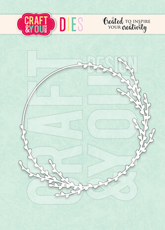 Craft & You Design Catkins Wreath Dies (CYD-CW271)