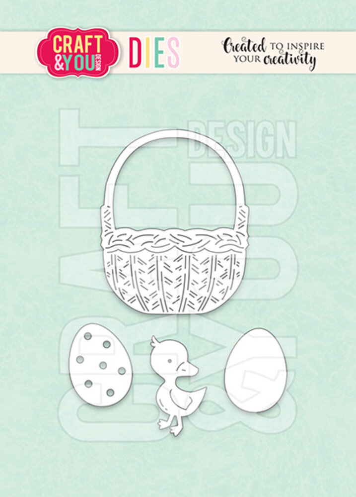 Craft & You Design Easter Basket Dies (CYD-CW270) (DISCONTINUED)