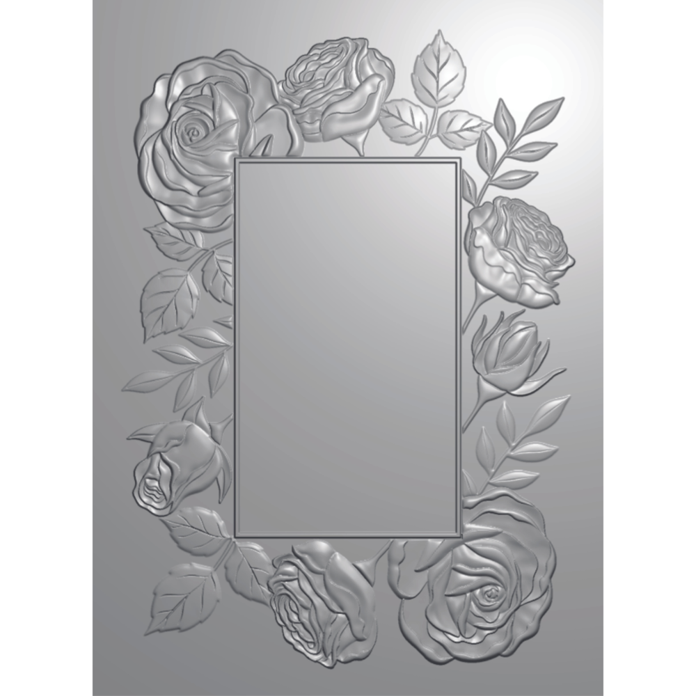 Gemini Embossed Frames 3D Folder/Die/Stamp Blooming Roses (GEM-3DEF5-MD-STP-BR) (DISCONTINUED) Gemini Embossed Frames 3D Folder/Die/Stamp Blooming Roses (GEM-3DEF5-MD-STP-BR) (DISCONTINUED)