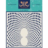 Katkin Krafts Kaleidoscope 7x7 Inch Stencil (KKST014) (OUTLET)
