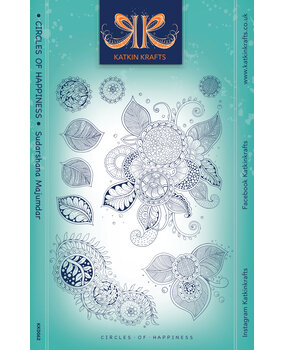 Katkin Krafts Circles Of Happiness A5 Clear Stamp Set (KK0062) (OUTLET) Katkin Krafts Circles Of Happiness A5 Clear Stamp Set (KK0062) (OUTLET)