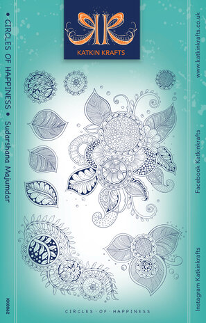 Katkin Krafts Circles Of Happiness A5 Clear Stamp Set (KK0062) (OUTLET) Katkin Krafts Circles Of Happiness A5 Clear Stamp Set (KK0062) (OUTLET)