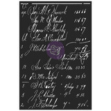 Finnabair Calculations 6x9 Inch Stencils (969882) (DISCONTINUED)