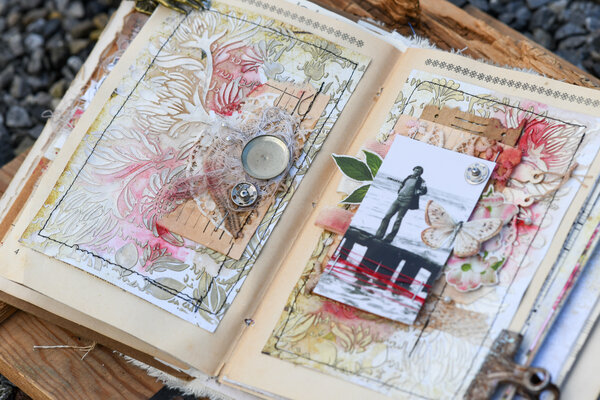 Finnabair Secret Letters 6x9 Inch Stencils (969905) (DISCONTINUED)