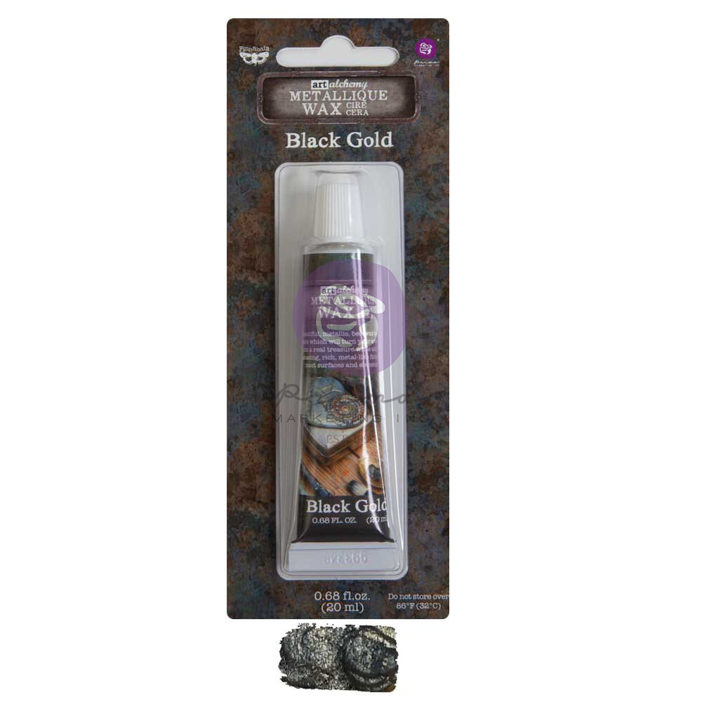 Finnabair Art Alchemy Metallique Wax Black Gold 20ml (969868) Finnabair Art Alchemy Metallique Wax Black Gold 20ml (969868)