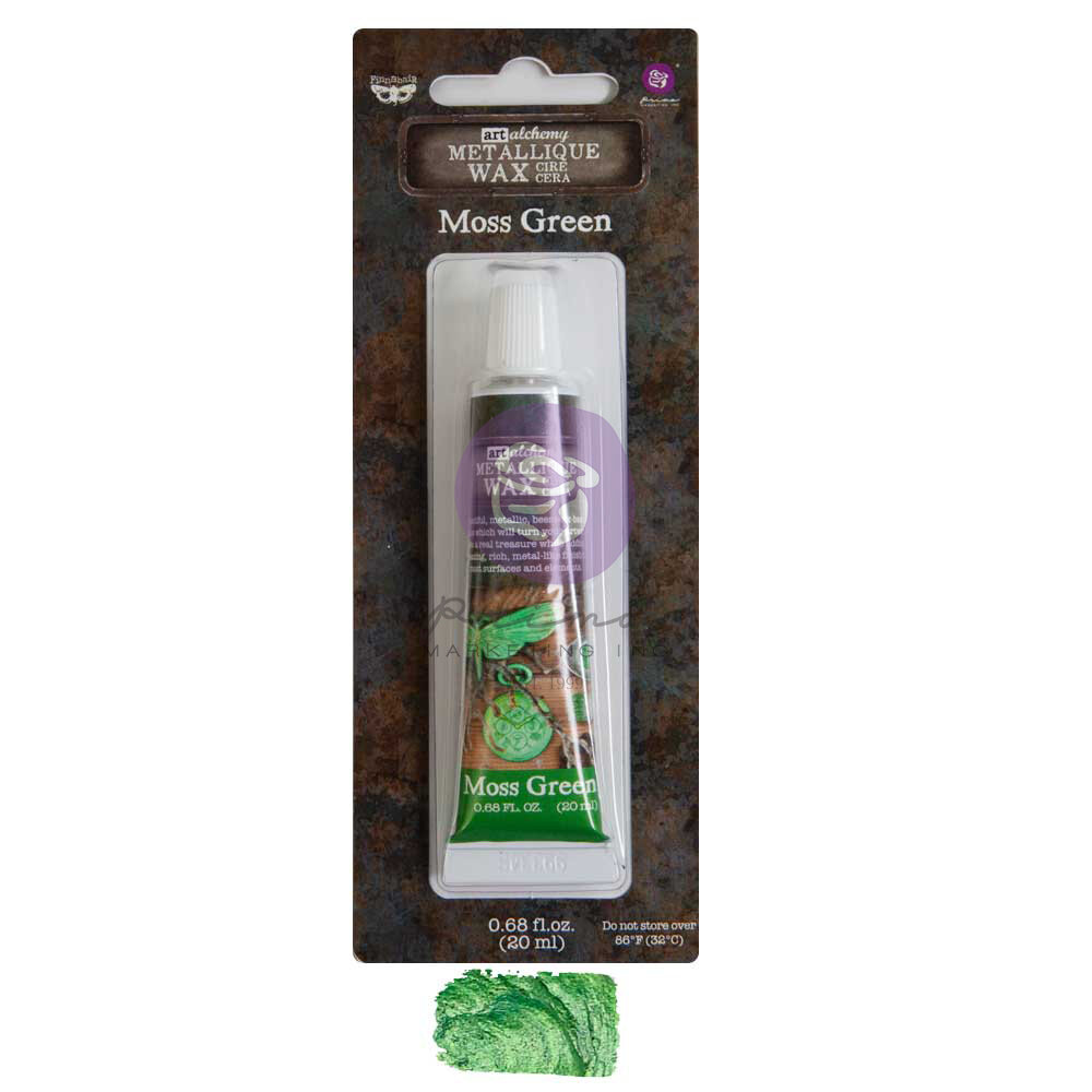 Finnabair Art Alchemy Metallique Wax Moss Green 20ml (969851) Finnabair Art Alchemy Metallique Wax Moss Green 20ml (969851)