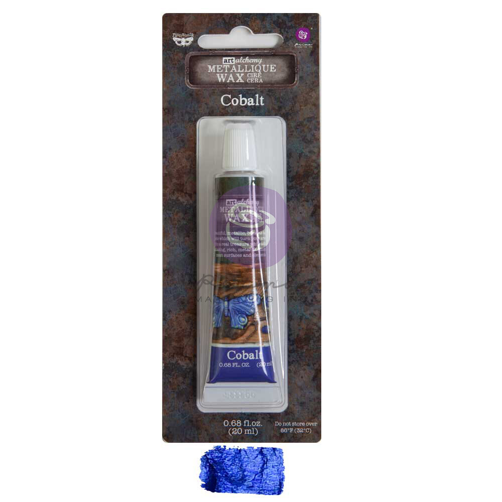 Finnabair Art Alchemy Metallique Wax Cobalt 20ml (969790) Finnabair Art Alchemy Metallique Wax Cobalt 20ml (969790)