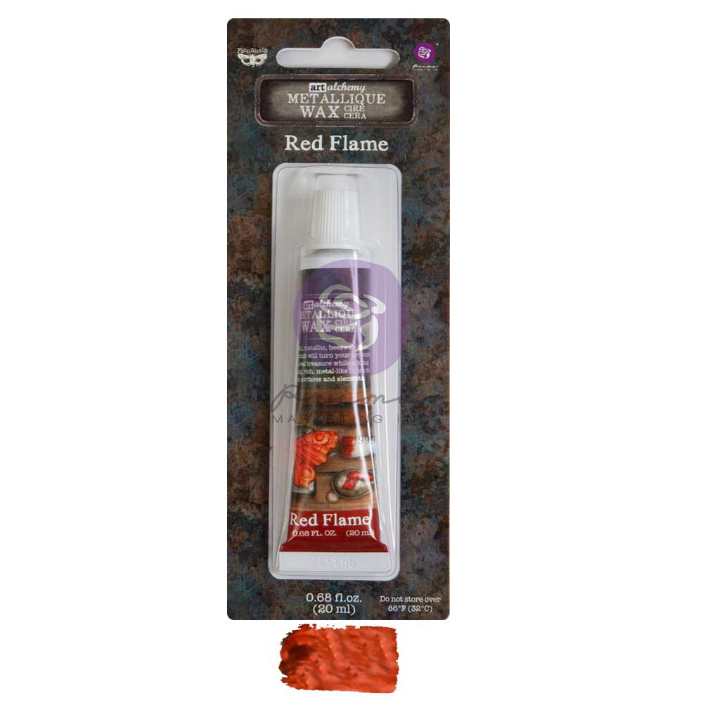 Finnabair Art Alchemy Metallique Wax Red Flame 20ml (969783)