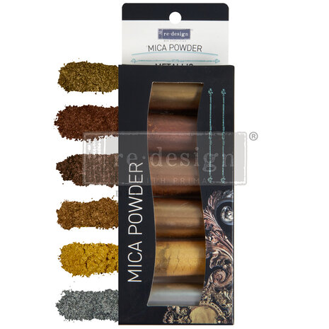 Re-Design with Prima Metallic Decor Mica Powder Set 6x5g (662837)