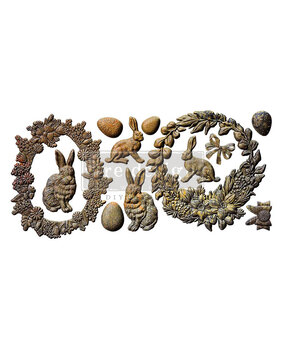 Re-Design with Prima Easter Wreaths 5x8 Inch Decor Mould (670290) (DISCONTINUED)