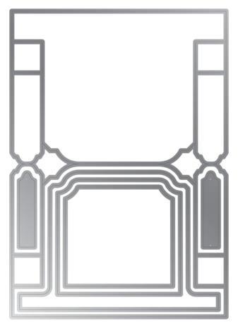 Gemini Stepper Card Metal Dies Deco Centre Stepper Card (GEM-MD-CAD-DCSC) (DISCONTINUED) Gemini Stepper Card Metal Dies Deco Centre Stepper Card (GEM-MD-CAD-DCSC) (DISCONTINUED)