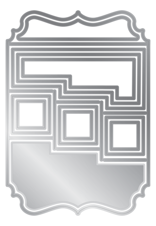 Gemini Stepper Card Metal Dies Triple Stepper Card (GEM-MD-CAD-TSC) (DISCONTINUED)