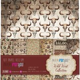 Papers For You Wild West Vellum Paper Pack (6pcs) (PFY-12956) (DISCONTINUED)