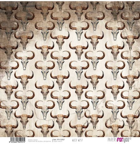 Papers For You Wild West Vellum Paper Pack (6pcs) (PFY-12956) (DISCONTINUED) Papers For You Wild West Vellum Paper Pack (6pcs) (PFY-12956) (DISCONTINUED)