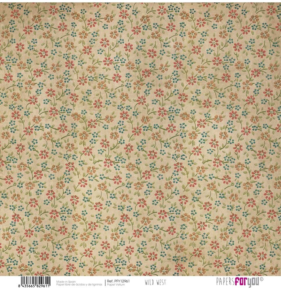 Papers For You Wild West Vellum Paper Pack (6pcs) (PFY-12956) (DISCONTINUED) Papers For You Wild West Vellum Paper Pack (6pcs) (PFY-12956) (DISCONTINUED)