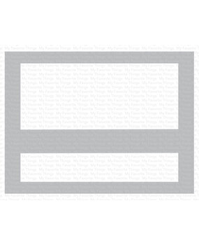 My Favorite Things Smart Mask - Horizontal High/Low Strip Stencil (ST-197) (DISCONTINUED)
