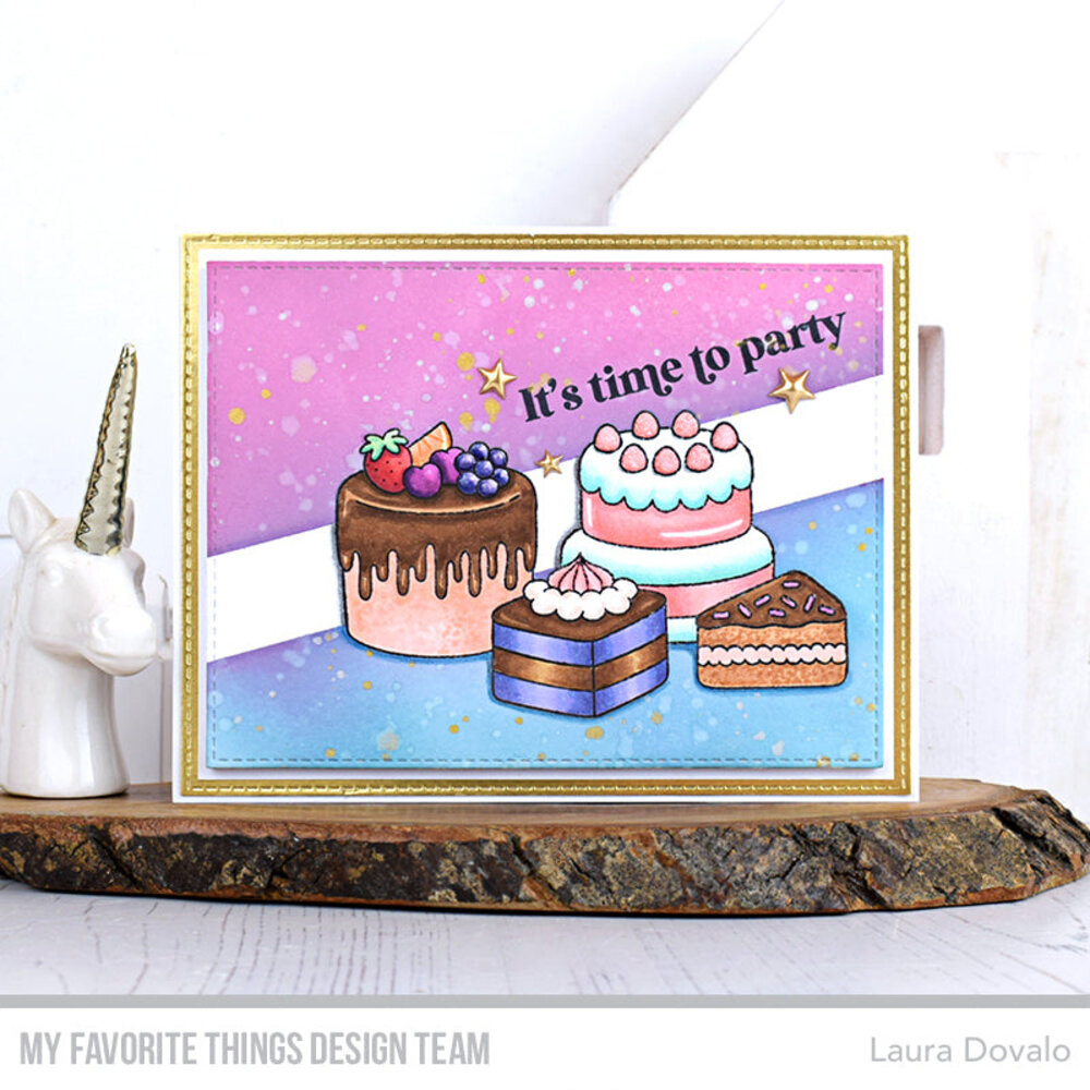 My Favorite Things Essential Birthday Messages Clear Stamps (CS-860) (DISCONTINUED)