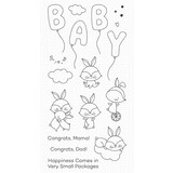 My Favorite Things Happiness Comes in Very Small Packages Clear Stamps (CS-859) (DISCONTINUED)