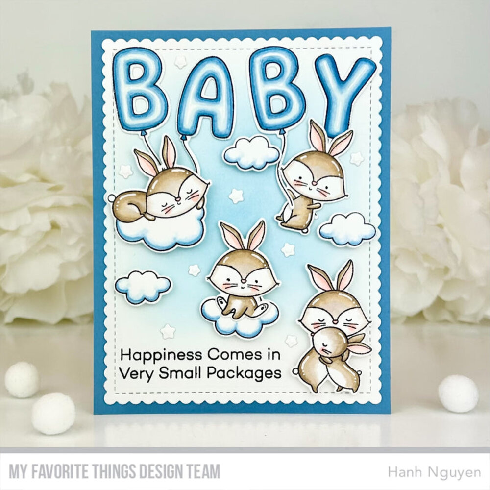 My Favorite Things Happiness Comes in Very Small Packages Clear Stamps (CS-859) (DISCONTINUED)