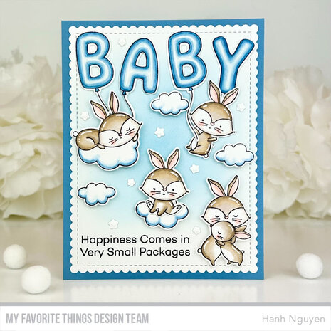 My Favorite Things Happiness Comes in Very Small Packages Clear Stamps (CS-859) (DISCONTINUED)