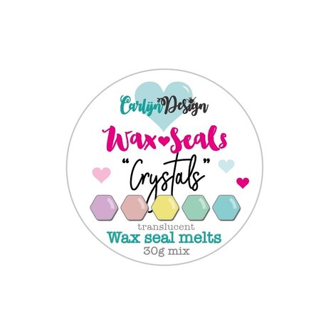 CarlijnDesign Wax Seal Melts Crystals (CDWX-0063) CarlijnDesign Wax Seal Melts Crystals (CDWX-0063)
