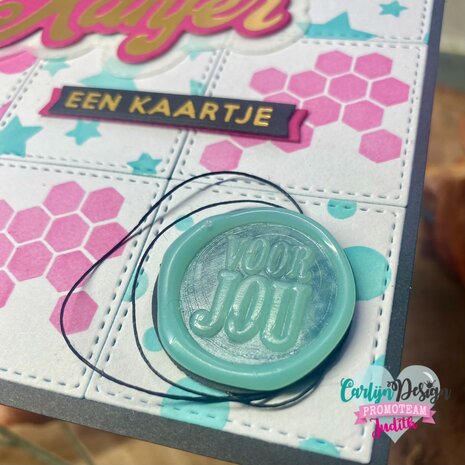 CarlijnDesign Wax Seal Stamp 42 Voor jou + Handle (CDWX-0067) CarlijnDesign Wax Seal Stamp 42 Voor jou + Handle (CDWX-0067)