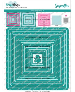 CarlijnDesign Dies Squares 2 (CDSN-0251)
