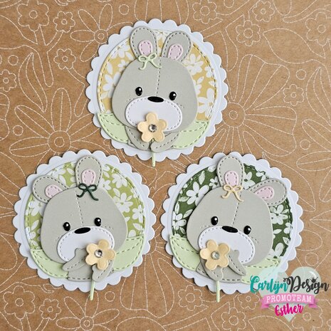 CarlijnDesign Snijmallen ATC Coin Cirkels + Envelop (CDSN-0248)