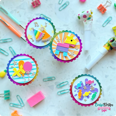 CarlijnDesign Dies ATC Coin Circles + Envelope (CDSN-0248) CarlijnDesign Dies ATC Coin Circles + Envelope (CDSN-0248)