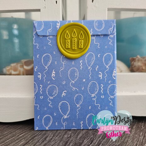 CarlijnDesign Snijmallen ATC Coin Cirkels + Envelop (CDSN-0248)