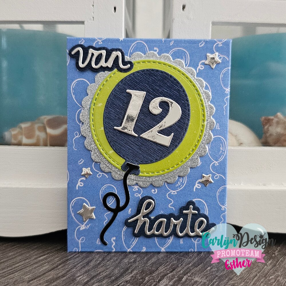 CarlijnDesign Snijmallen ATC Coin Cirkels + Envelop (CDSN-0248)